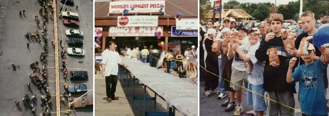 World’s longest pizza